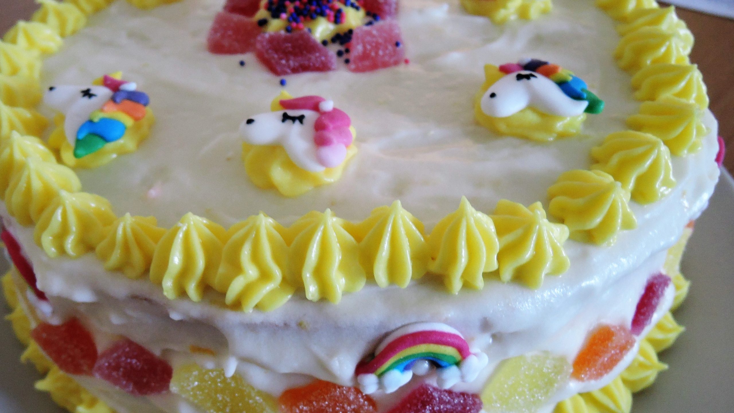Lemon Buttermilk Birthday Cake