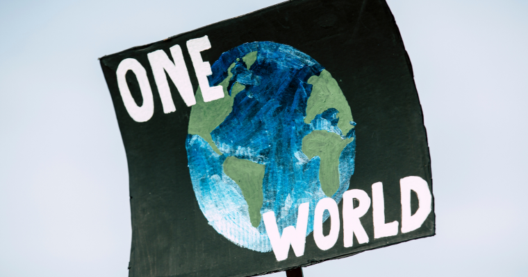 One World Activism Poster